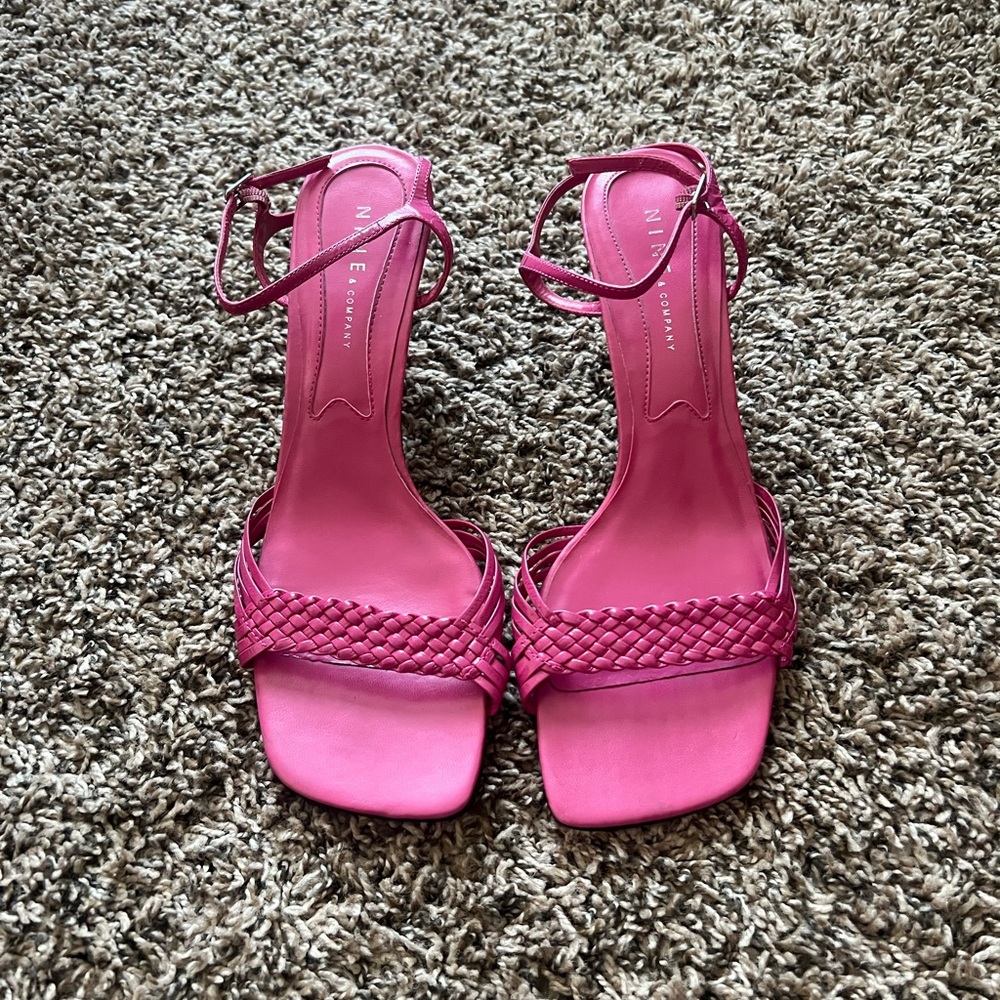 Pink Kitten Heels